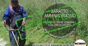 Un provvedimento sul "baratto amministrativo" è stato approvato a Santarcangelo di Romagna grazie alle proposte del M5S