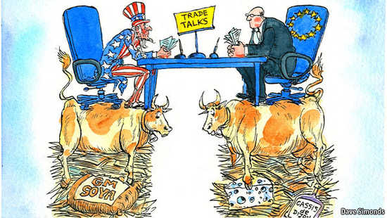 Sanità, lavoro e ambiente devono restare fuori dal trattato TTIP