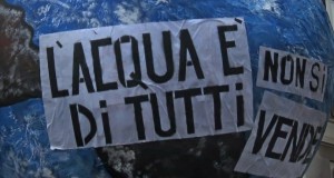 Servono più garanzie per la tutele dell'acqua pubblica
