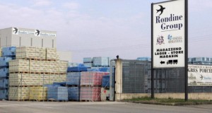 Lo stabilimento delle ceramiche Rondine a Rubiera.