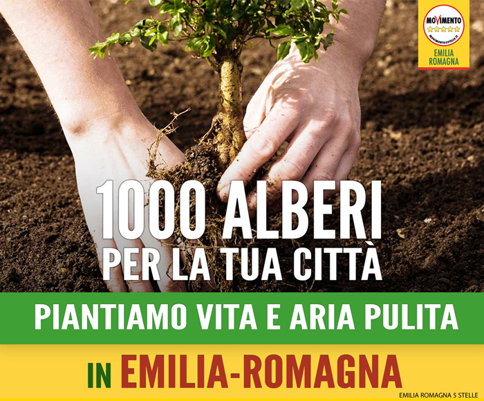 MilleAlberi-Emilia-RomagnaM5S