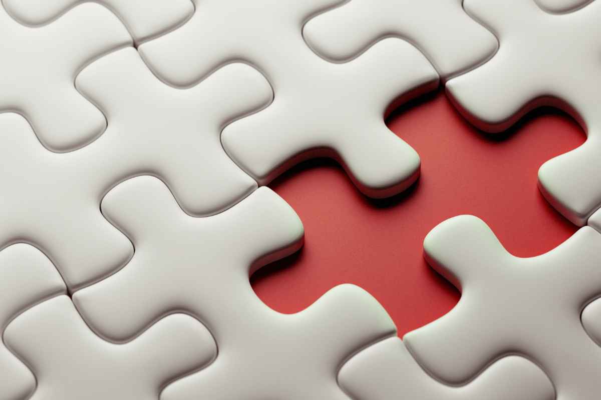 Puzzle incompleto