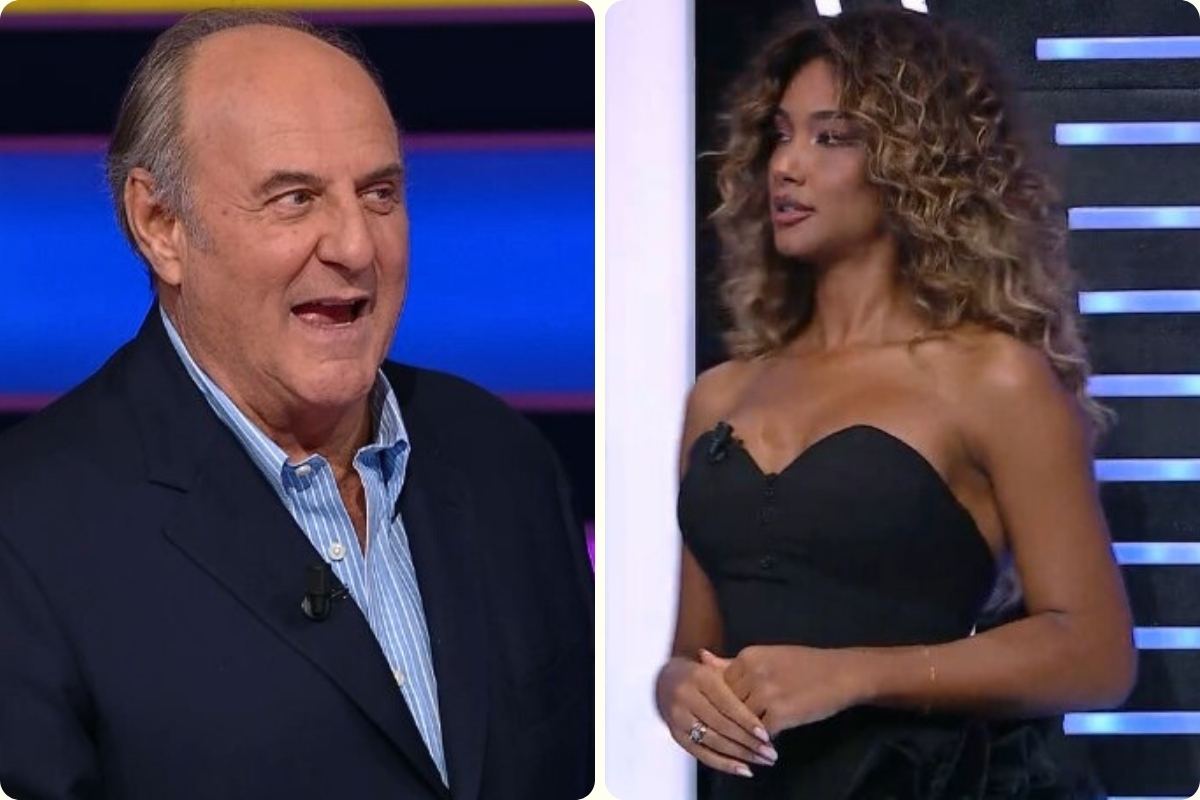 Gerry Scotti e Samira Lui