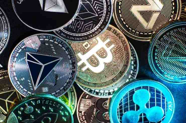 Vari tipi di criptovaluta