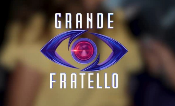 Logo del Grande Fratello con sfondo sfocato